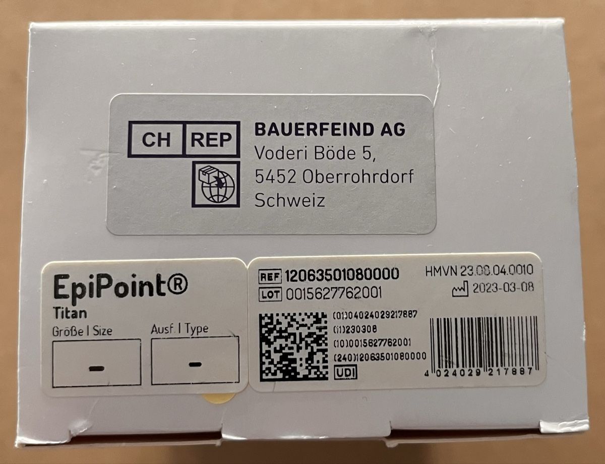 Medizinische Geräte: Bauerfeind Epipoint – Neu und originalverpackt aus Clarens von hal_y9wf 1