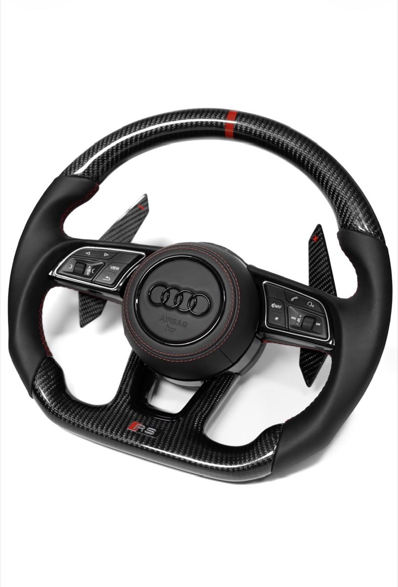 Audi Tutti pezzi di ricambio auto: Audi Lenkrad Carbon – Nuovo e nell'imballaggio originale da Brügg BE venduto da DENKOSTEERING_1 2
