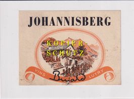 Etikette - Johannisberg /bd