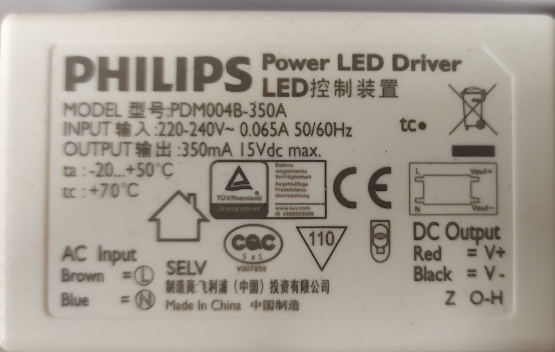 Philips Lampade: Planes LED-Lampe mit Stecker und Schalter – Usato da Salgesch venduto da mdue-mdue 3