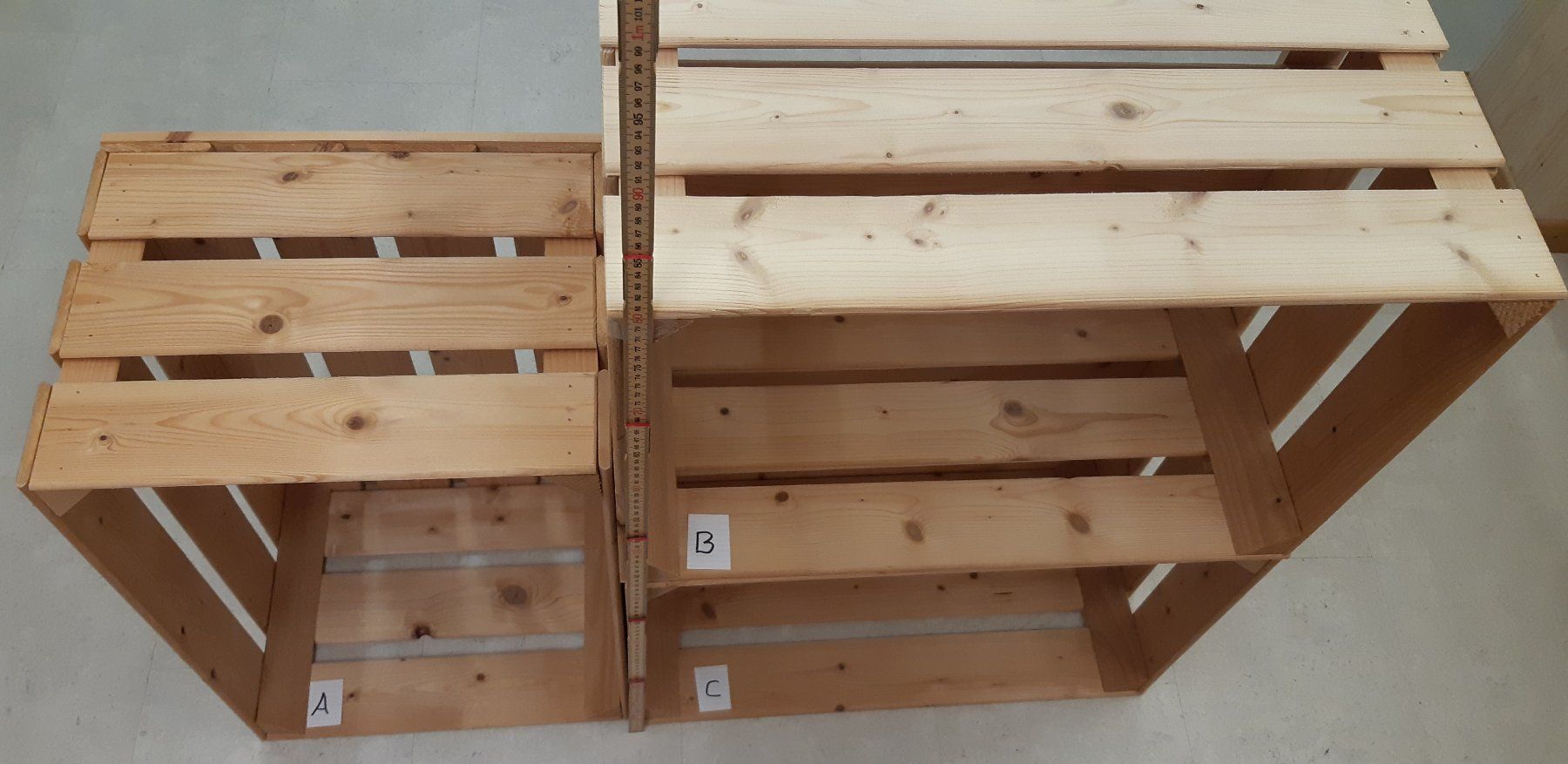 Transportkisten: 3 Stück Harassen, Holz – Gebraucht aus Trubschachen von MarianneJ01 8