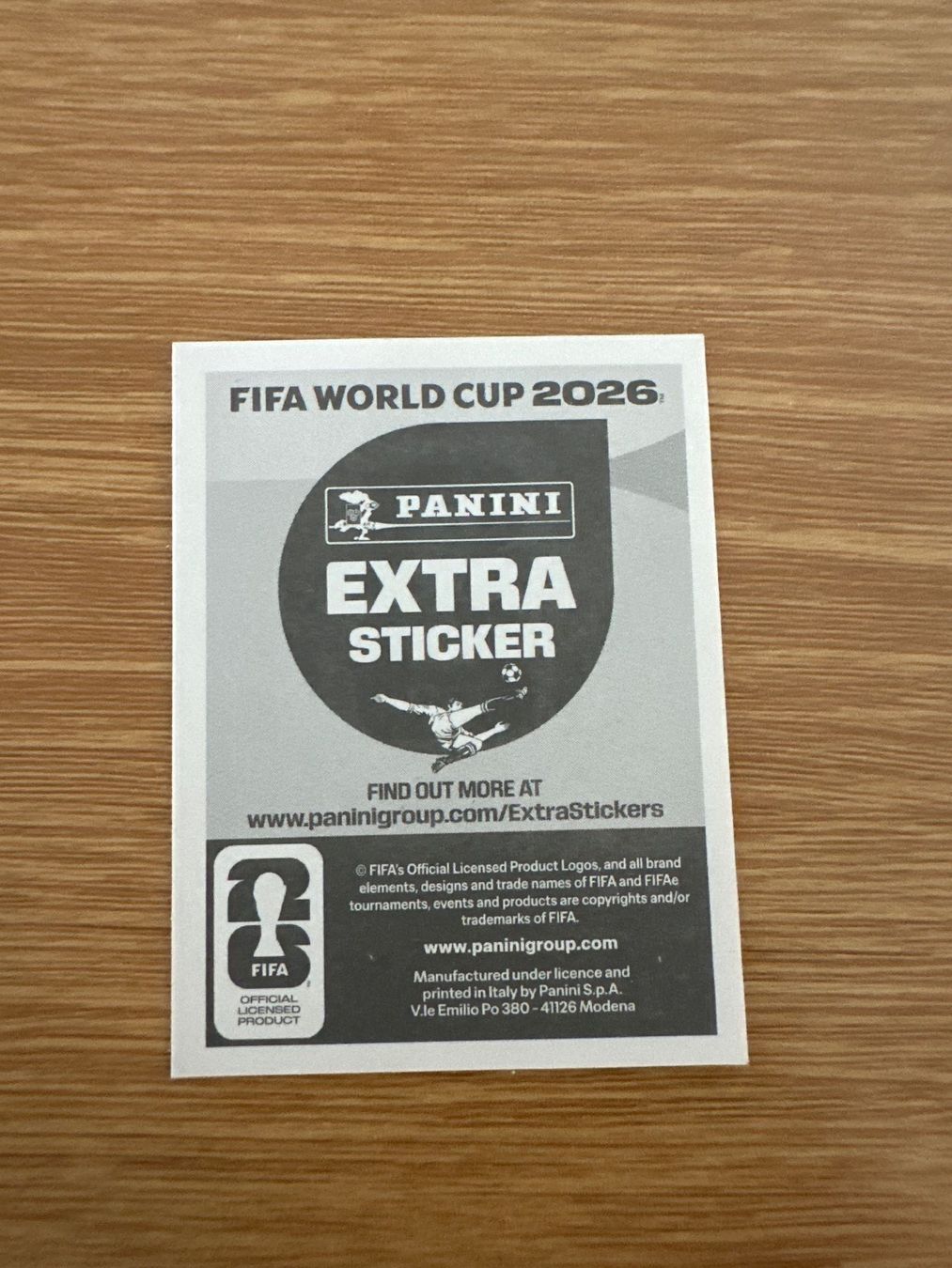 Panini Carte collezionabili: Extra Sticker Lila WM 26: Moises Caicedo – Nuovo e nell'imballaggio originale da Winterthur venduto da sah_gn89 1