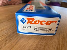 Roco 44869 schwerer Seitengangstahlwagen BLS B4 801