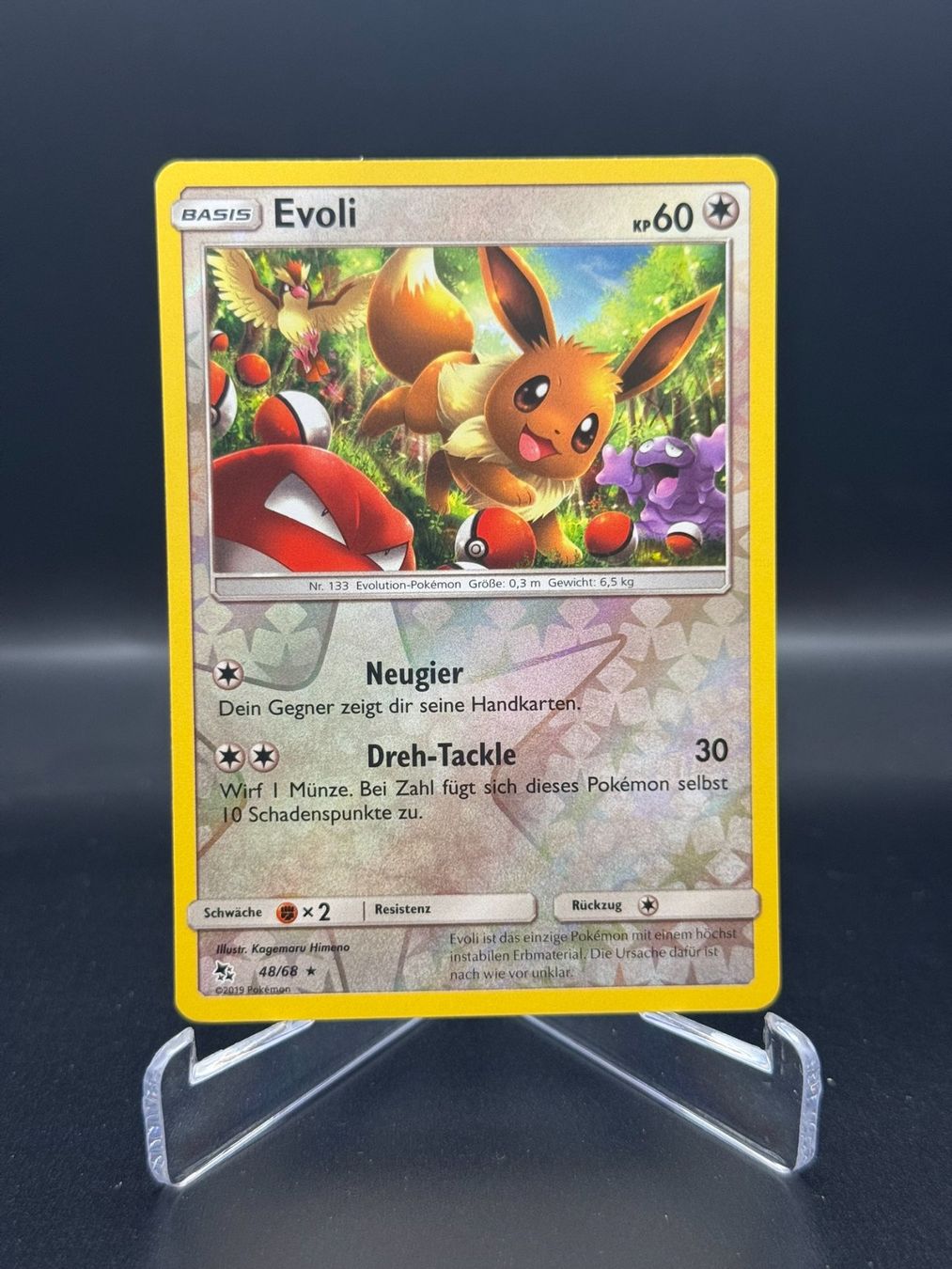 Pokémon Carte collezionabili: Evoli (HIF 48) - Reverse Holo – Usato da Birmensdorf ZH venduto da SnorlaxMail 1