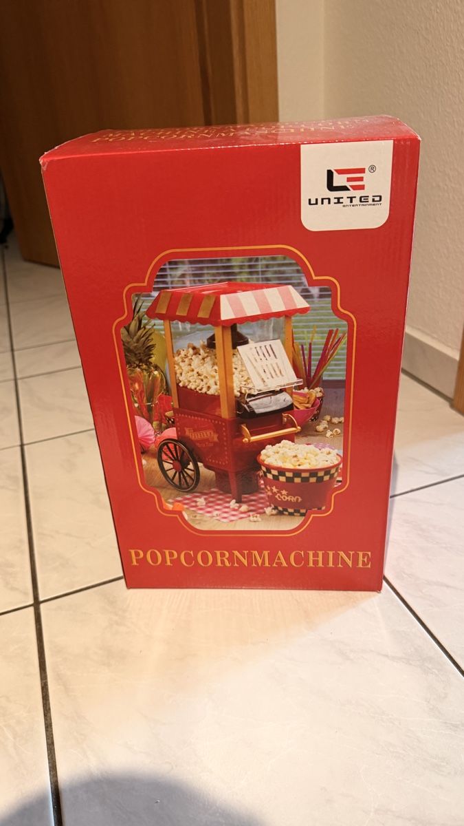 Küchengeräte: Retro-Heissluft-Popcornmaschine – Neu und originalverpackt aus Schaffhausen von Nanah1802 1