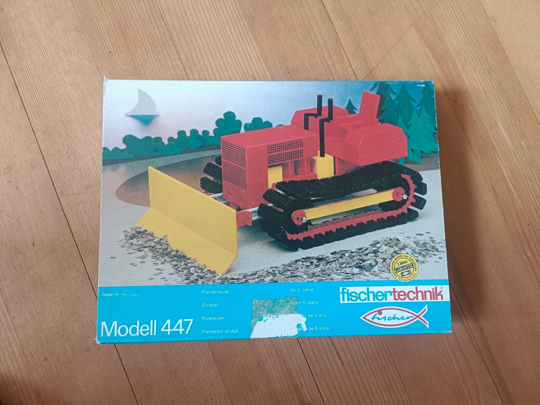 Jouets: Fischer Technik Planierraupe – D'occasion à Scharnachtal par aebnit