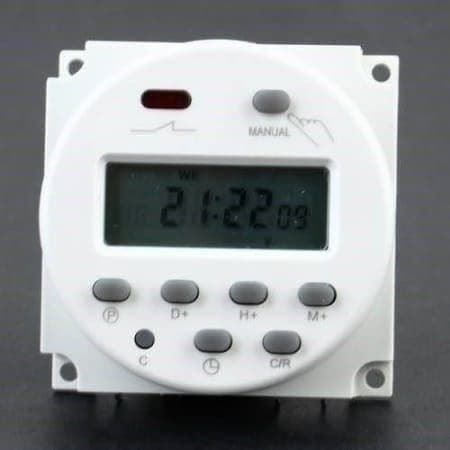 Digital Zeitschaltuhr LCD Timer 12V DC