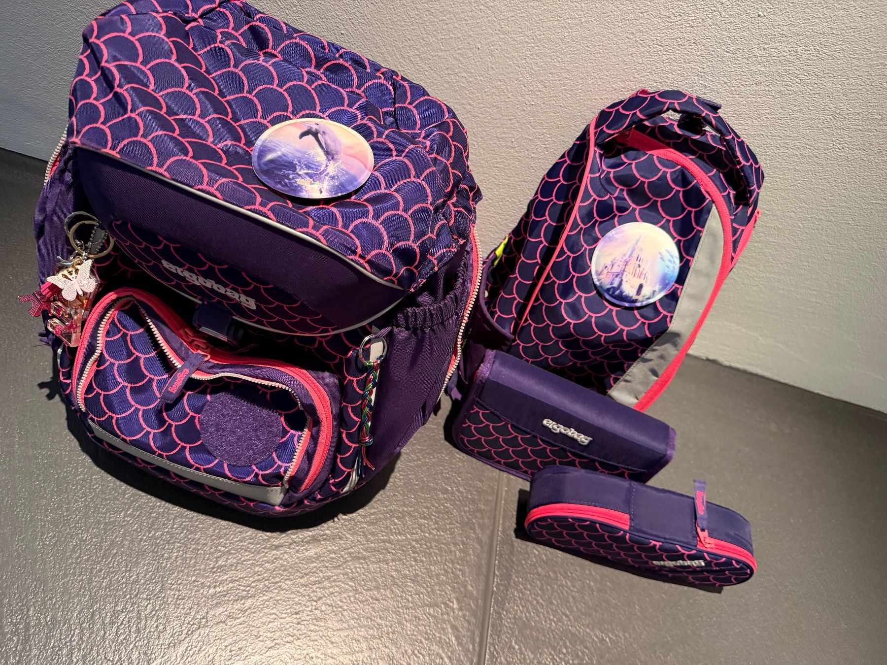 Ergobag Borse & Zaini: ergobag pack Schulrucksack-Set PerlentauchBär – Usato da Horgen venduto da wal_gb8v 1