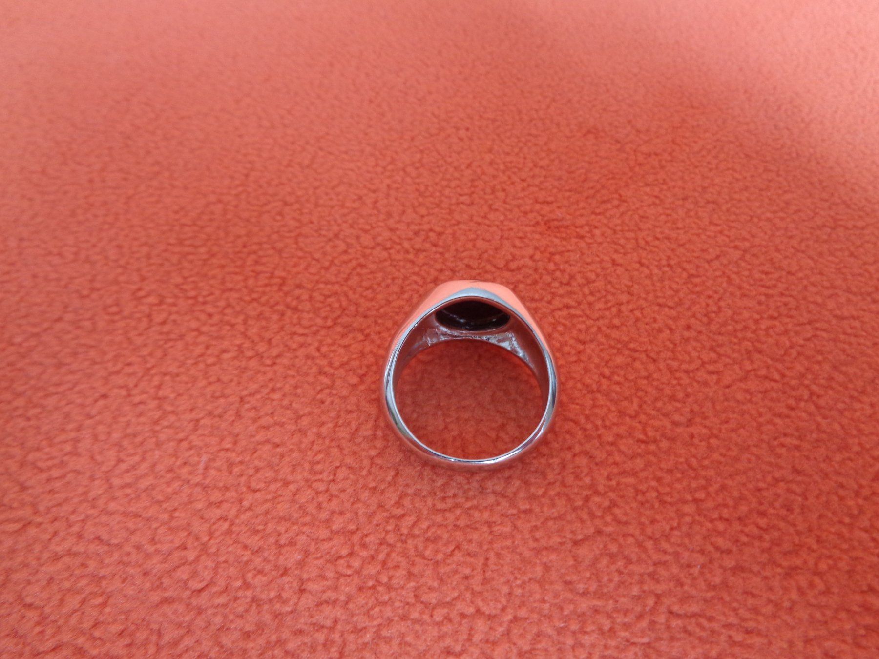 Anelli: Silberring mit Onyx - Sterling Silber 925 Grösse 60 – Nuovo (secondo la descrizione) da Chur venduto da omonia 4