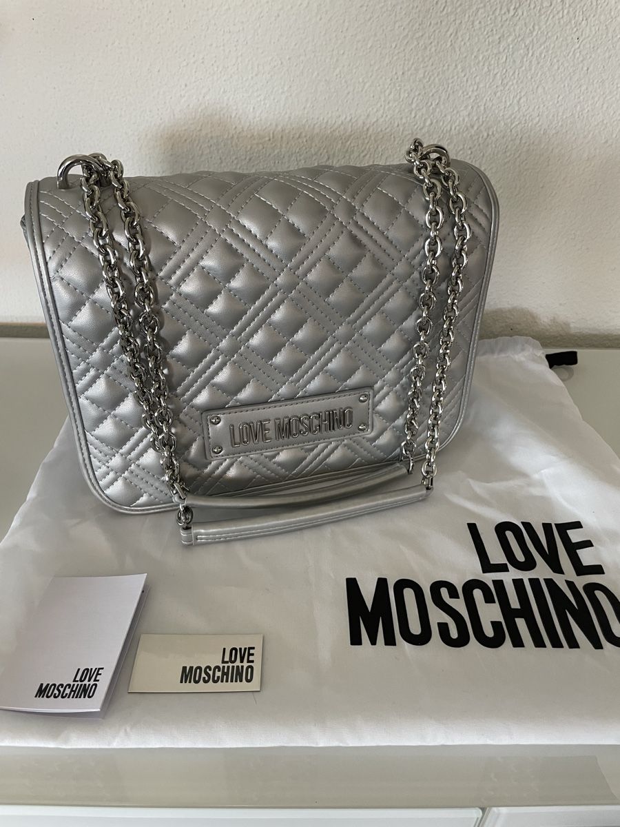 Moschino Borse da donna: Love Moschino Tasche Silber – Nuovo (secondo la descrizione) da Baar venduto da mugi5813