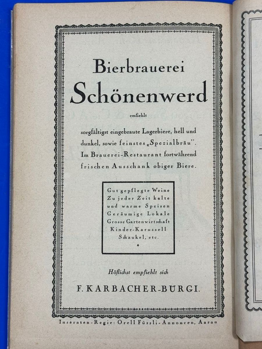 Libri: Führer durch Aarau und Umgebung. 1923 – Usato da Adliswil venduto da buch_und_kunst 2