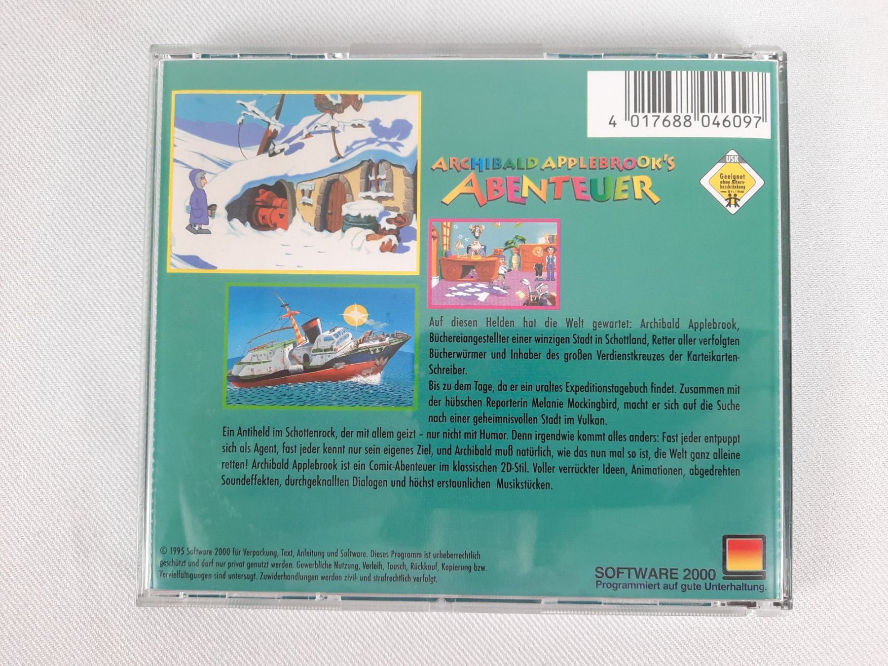 Giochi: PC Spiel "Archibald Applebrook`s Abenteuer" – Usato da Beinwil am See venduto da Restwert_Beinwil 4