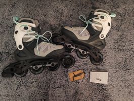 Inline Skates Damen OXELO Decathlon Gr. 40 Neuwertig!