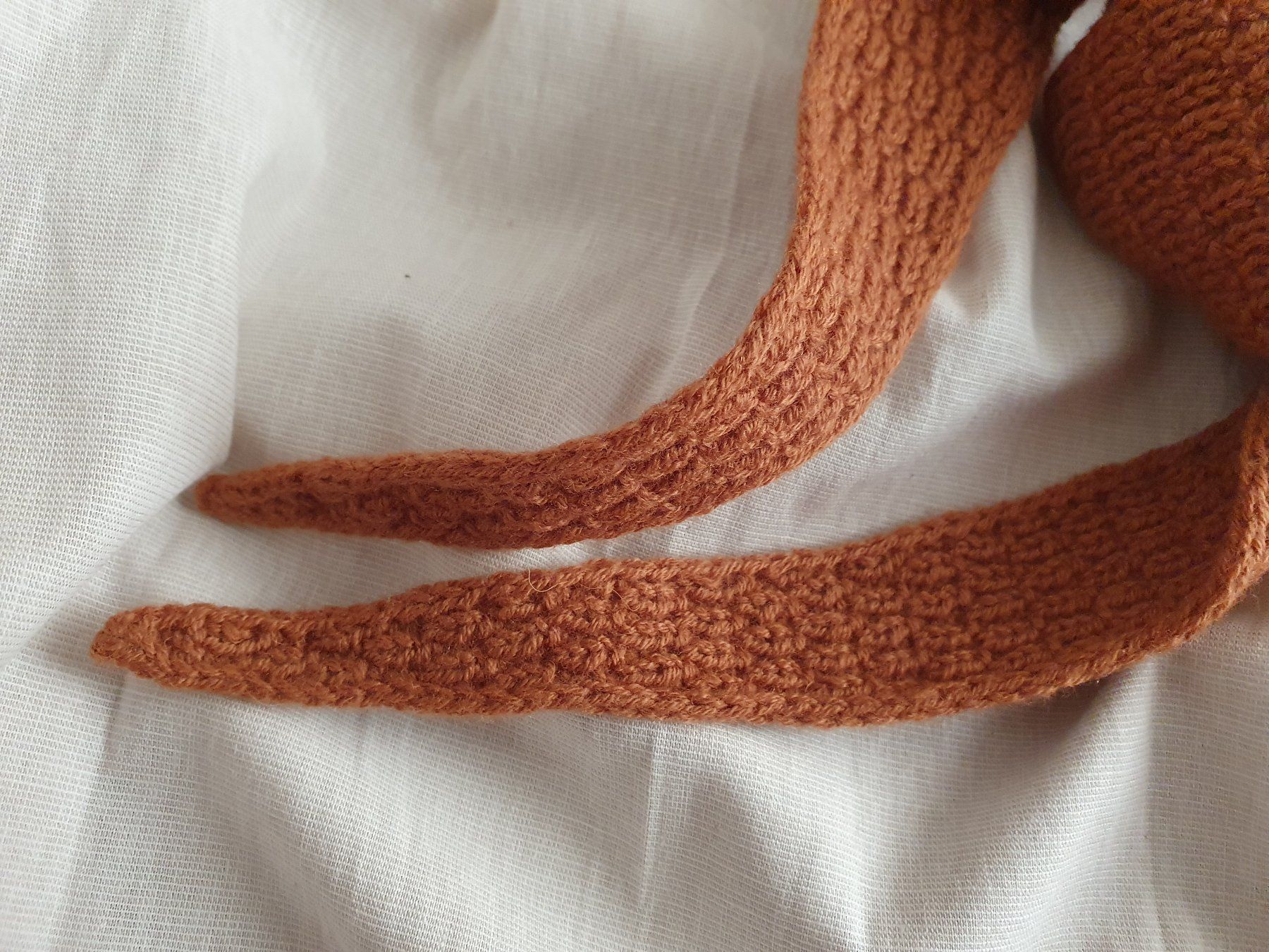 Foulard & Sciarpe: Mini scarf, Strickschal, Handgestrickt, Unikat, Geschenk – Nuovo e nell'imballaggio originale da Neunkirch venduto da Sandramay 3