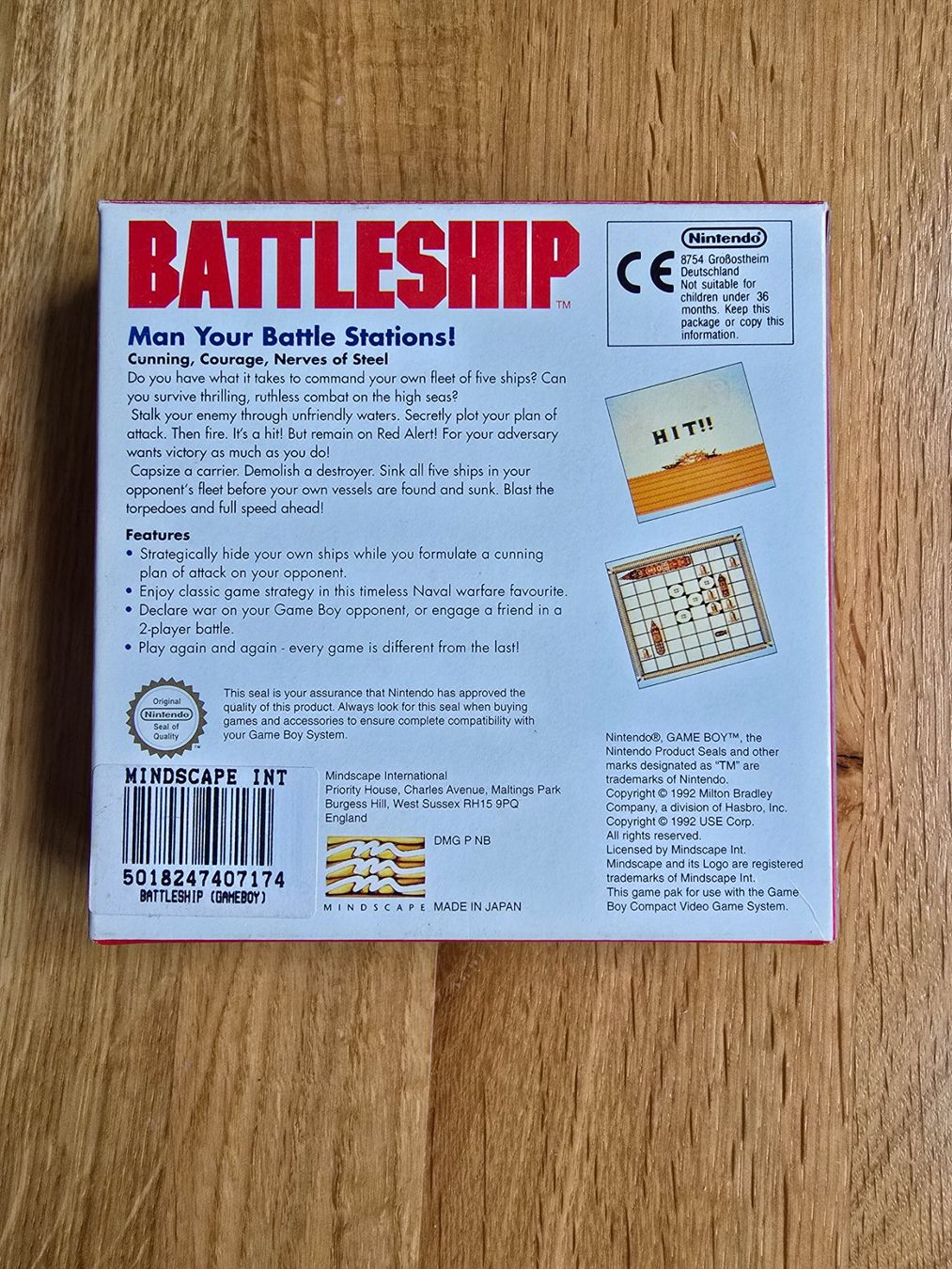 Nintendo Giochi: Nintendo Gameboy/Battleship/OVP – Usato da Sursee venduto da Elian91 3