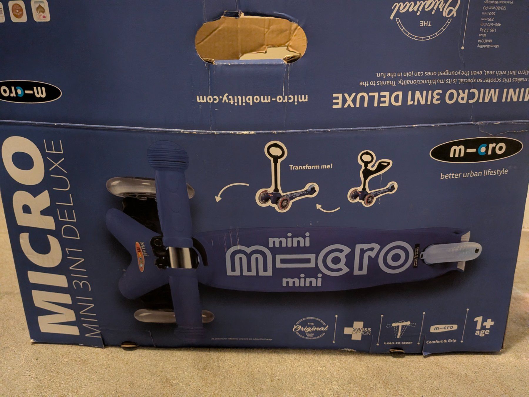 Micro Veicoli per bambini: Micro Mini 3in1 Deluxe Kindertrotti – Usato da Zürich venduto da robert_sz 3