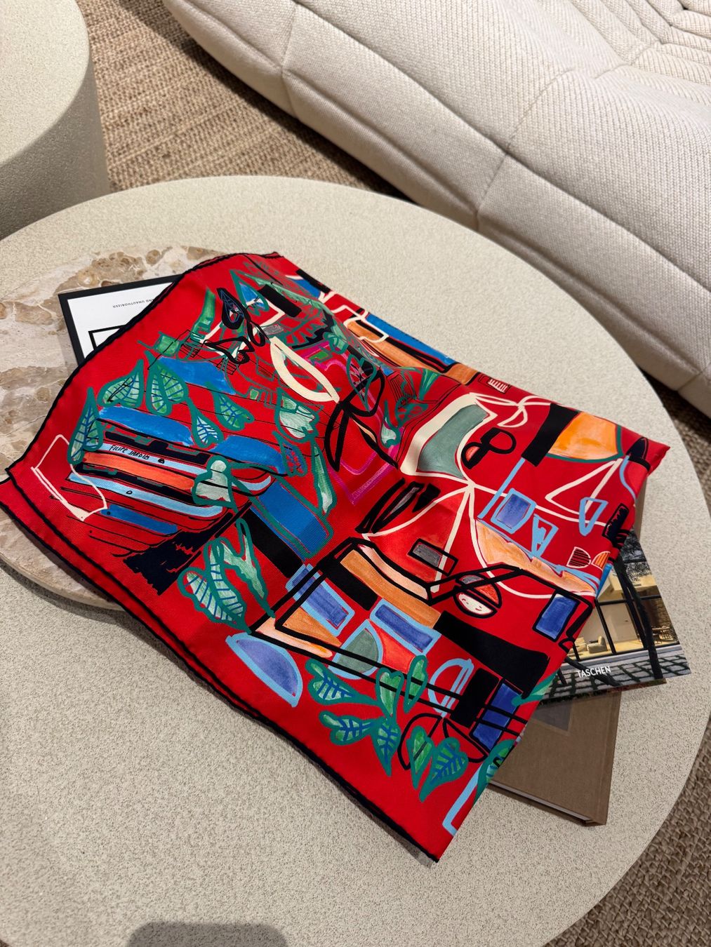 Hermès Foulard & Sciarpe: HERMES SEIDENTUCH 90 ROT – Nuovo (secondo la descrizione) da Schwyz venduto da bofb 6