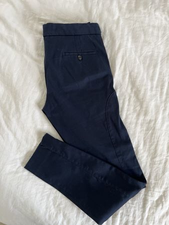 Pantalon Massimo Dutti bleu foncé T 34