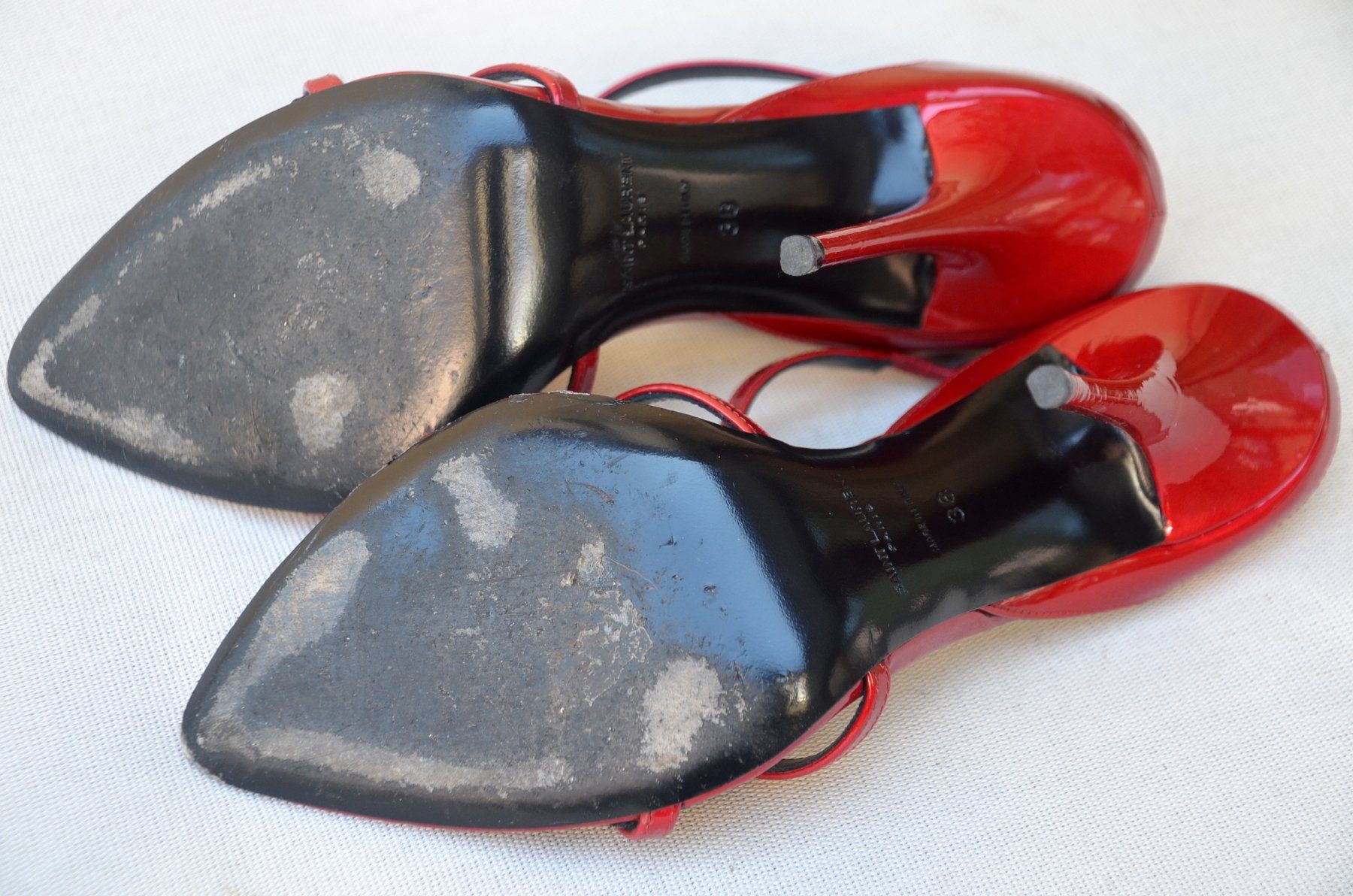 Saint Laurent Damenschuhe: Saint Laurent Sandalen / sandales .38 – Gebraucht aus Collonges von arashee 6