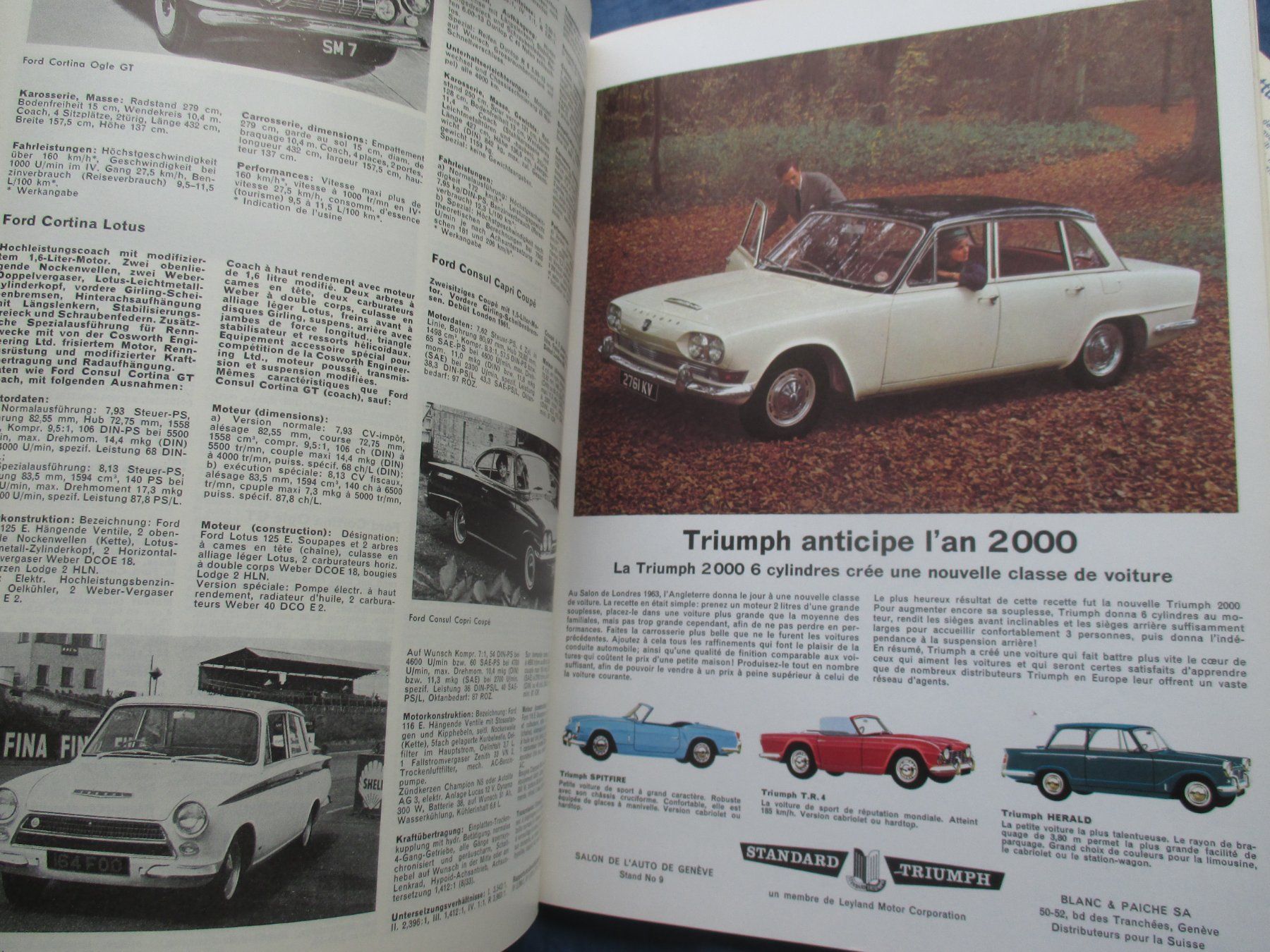 Riviste & Magazine: Catalogue Revue Automobile 1964 – Usato da Colombier NE venduto da Nevenma 2