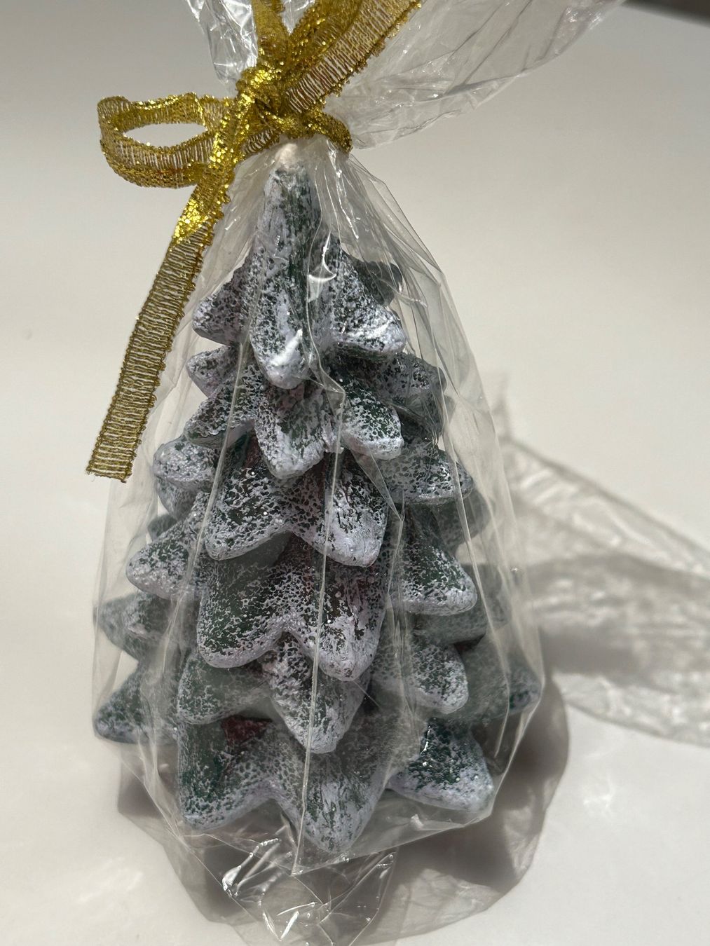Candele: Originelle Kerze "verschneiter Tannenbaum" – Nuovo e nell'imballaggio originale da Bern venduto da Smile-2707 6
