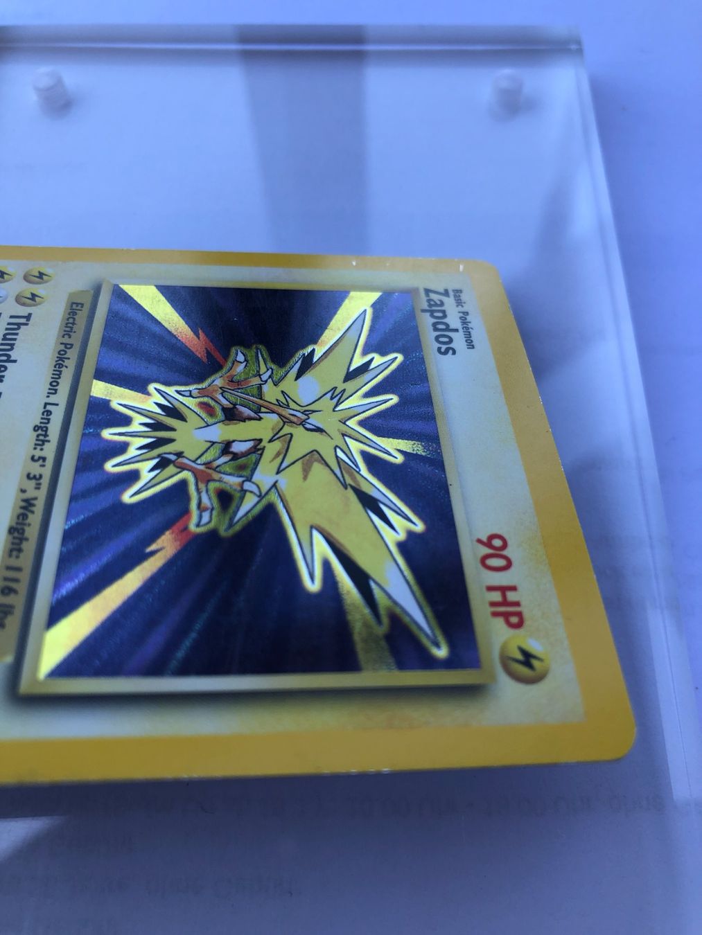 Sammelbilder & Trading cards: Zapdos Holo Base set - PL - ab 1.- – Gebraucht aus Giubiasco von dan_pr8b 5