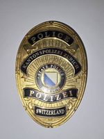 Metal Badge Kantonspolizei Zürich, gebraucht