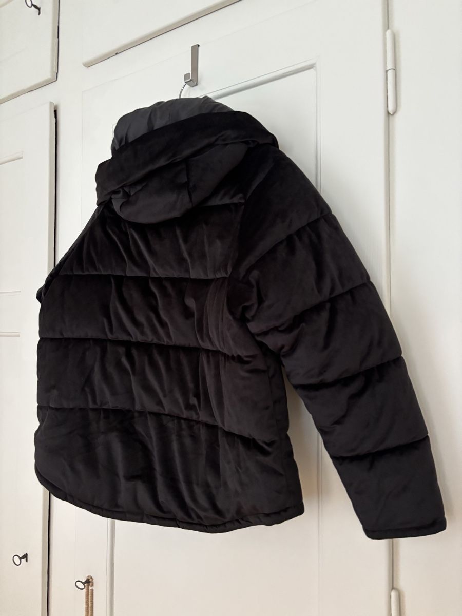 Vero Moda Giacche: Winterjacke aus Samt Schwarz M – Usato da Bern venduto da felenas 1