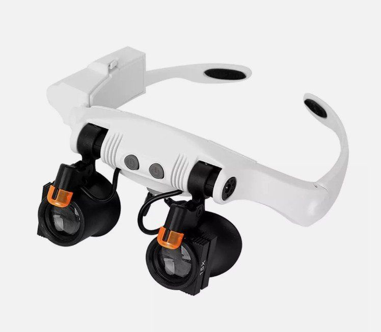 Sonstiges zu Optik: 3-25X LED Stirn Kopf lupe brille Licht Leucht Brillenlupe – Neu (gemäss Beschreibung) aus Kirchdorf AG von Apost008 7