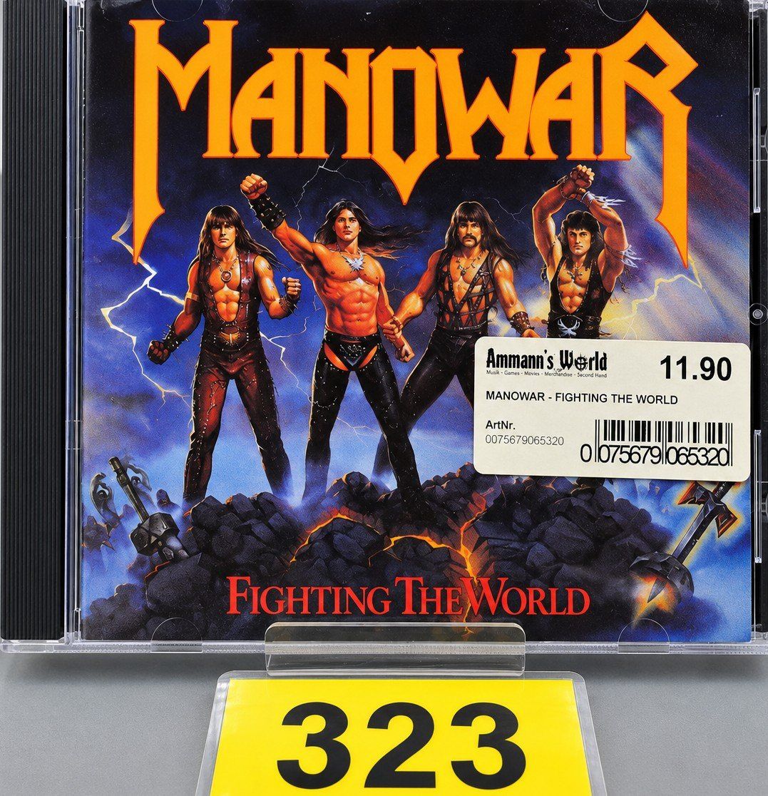 CD: CD Manowar "Fighting The World", Nr. 323 – Nuovo (secondo la descrizione) da Kottwil venduto da Crazyrolf