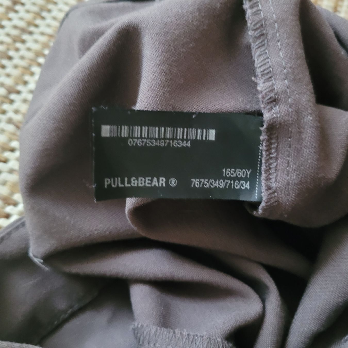 Pull&Bear Pantaloni: PULL&BEAR Pantalon kaki/gris foncé, taille 34 – Nuovo (secondo la descrizione) da Genève venduto da Tanaa_12 5