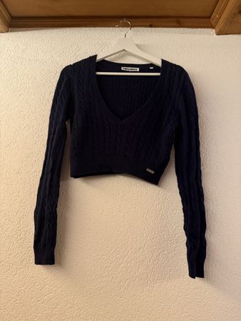 Damen Pullover dunkelblau