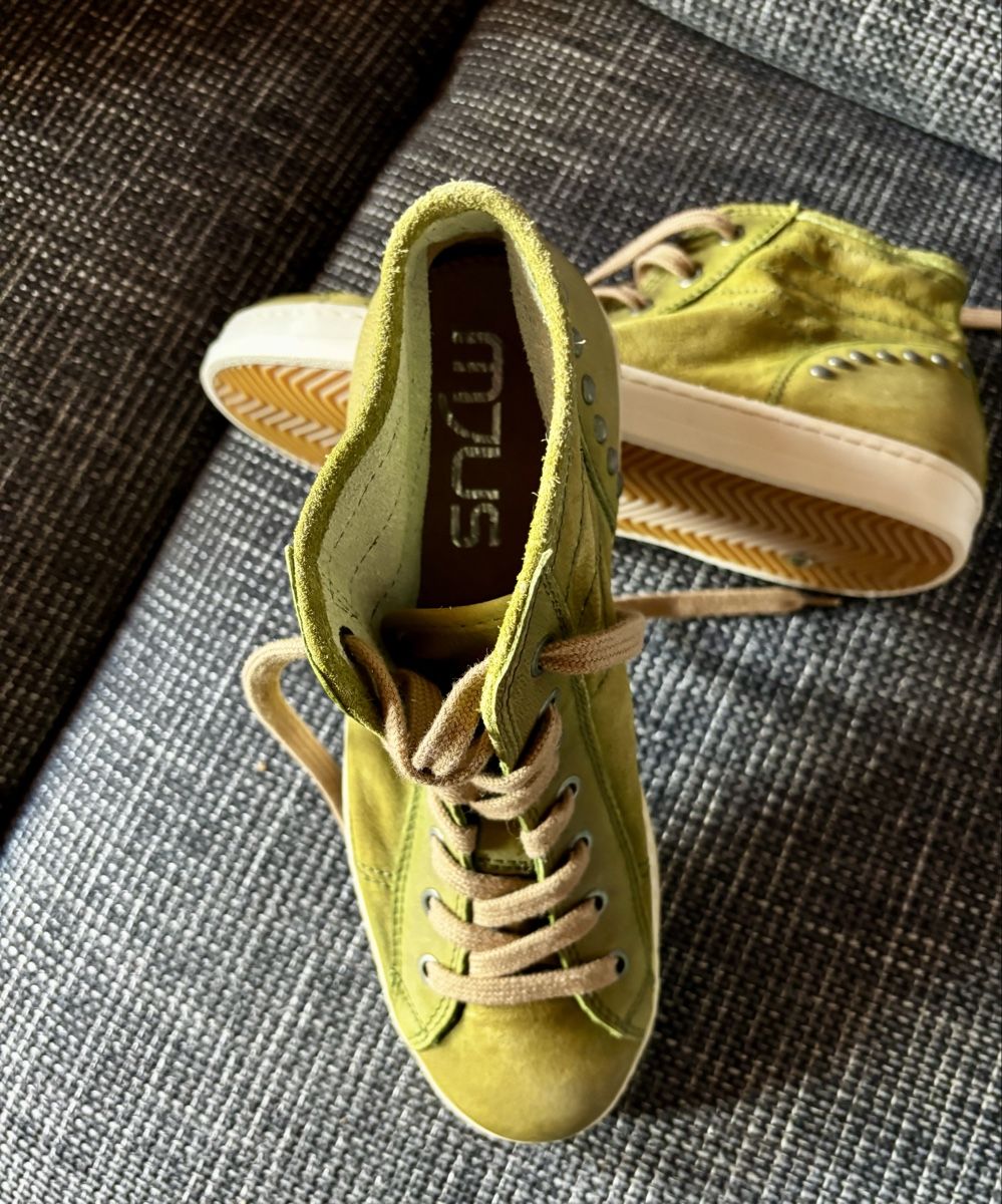 Mjus Scarpe da uomo: Espadrilles montante en cuir – Nuovo (secondo la descrizione) da Estavayer Le Lac venduto da sico1260 4