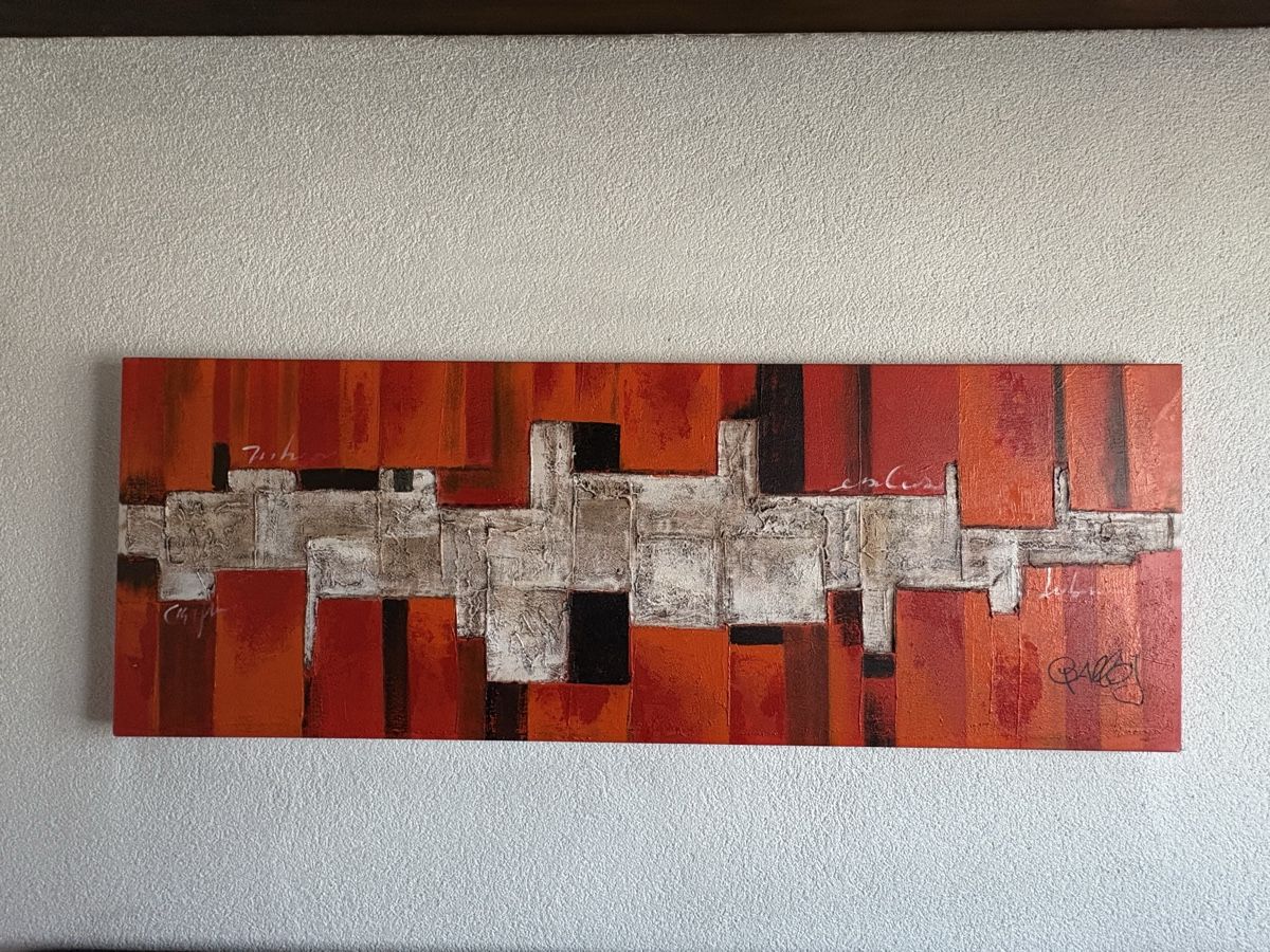 Foto & Immagini: Grosses abstraktes Wandbild, moderne Kunst – Usato da Scheuren venduto da alroth