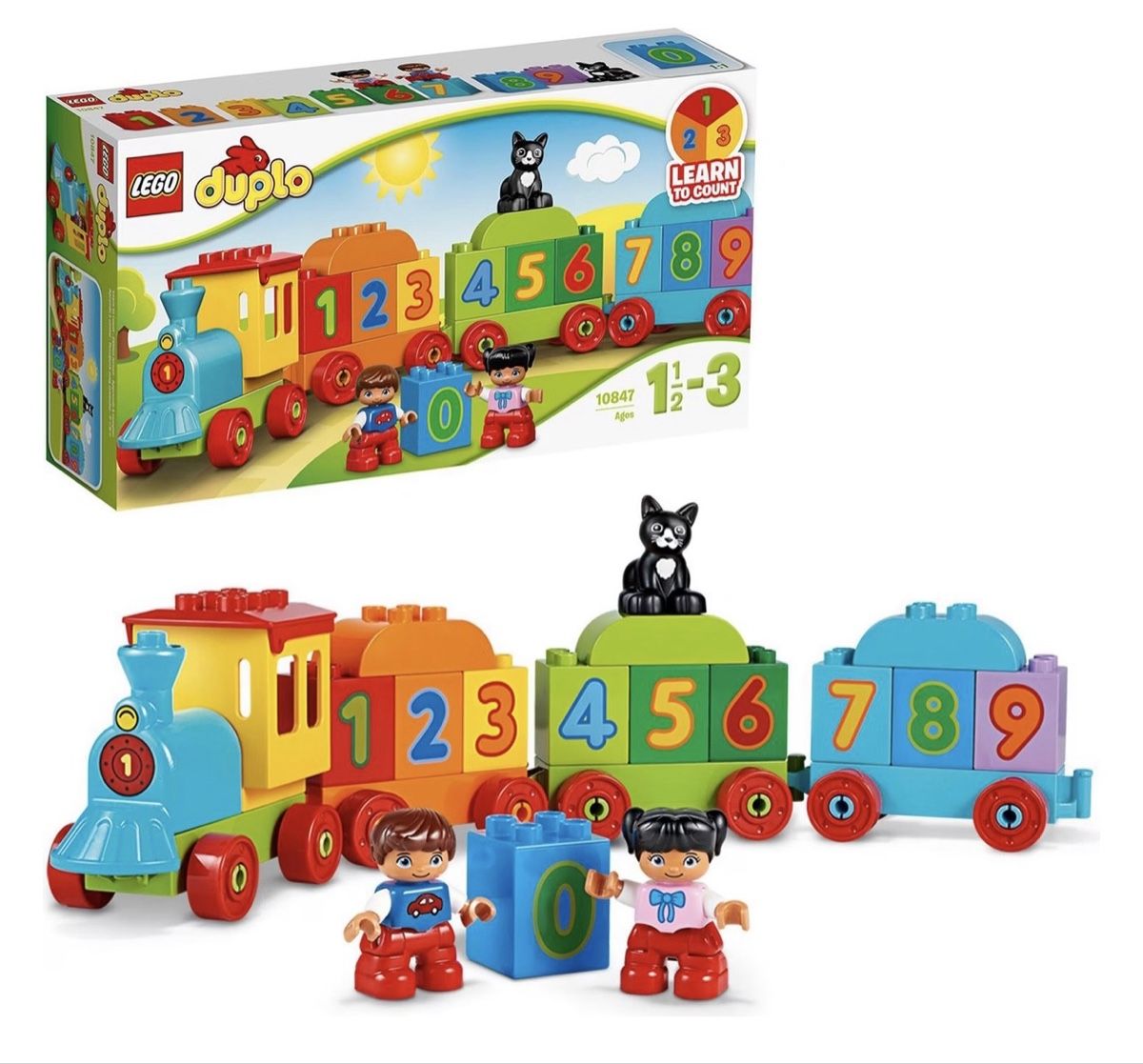 Lego Kit di costruzioni: Set due pacchi Lego Duplo lettere/numeri – Usato da Sennhof venduto da gio_79cw 3