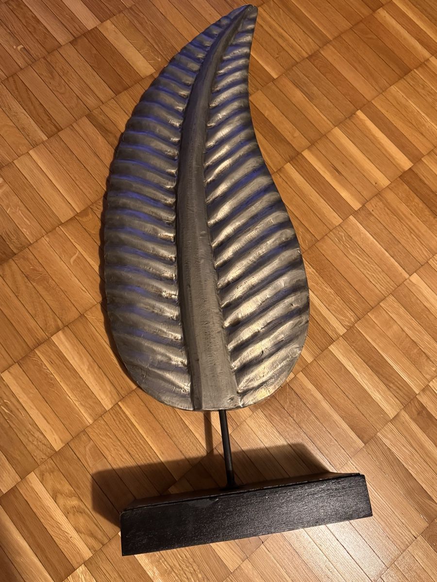 Tutte le decorazioni: Dekoration Blatt  71 cm in gold – Usato da Zürich venduto da NNK28 4