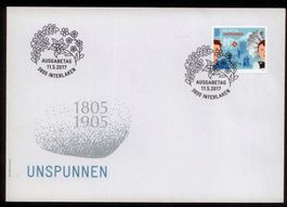 2017 FDC Unspunnen KW 5.70