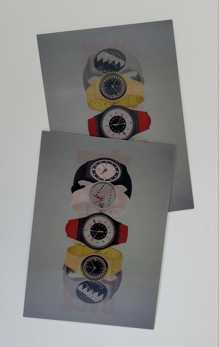 Cartoline postali: Postkarte Swatch Wackelbilder – Usato da Dietikon venduto da Tiburon6