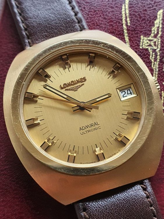 357 Longines Admiral Ultronic wie NOS Kaufen auf Ricardo