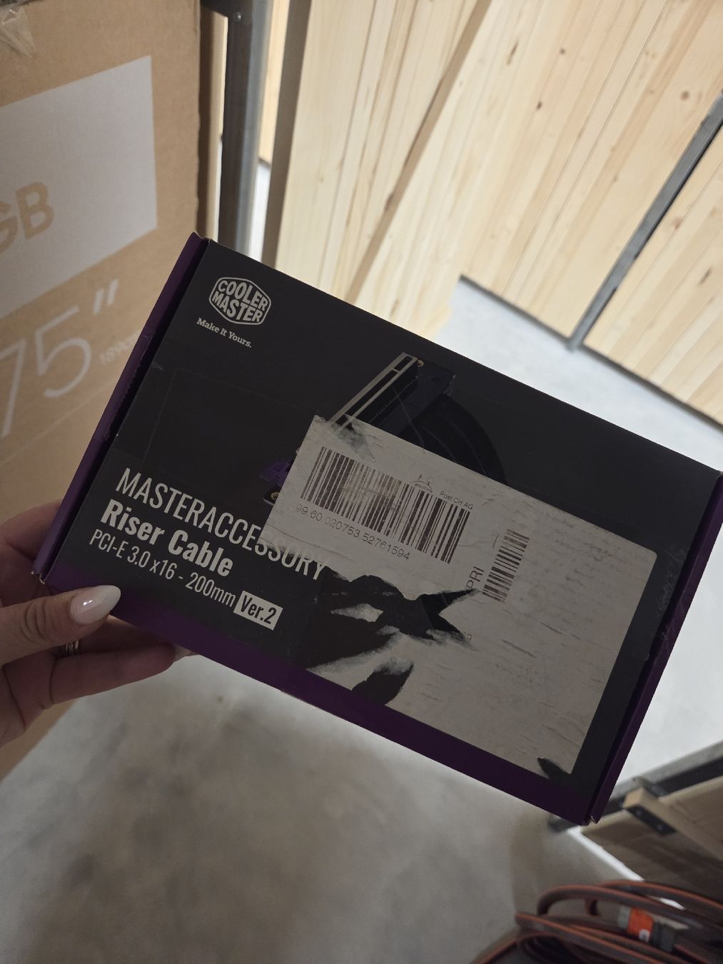 Boîtiers: Cooler Master MasterAccessory Riser Cable PCIe 3.0 x16 - 200 – D'occasion à Untervaz par lara061