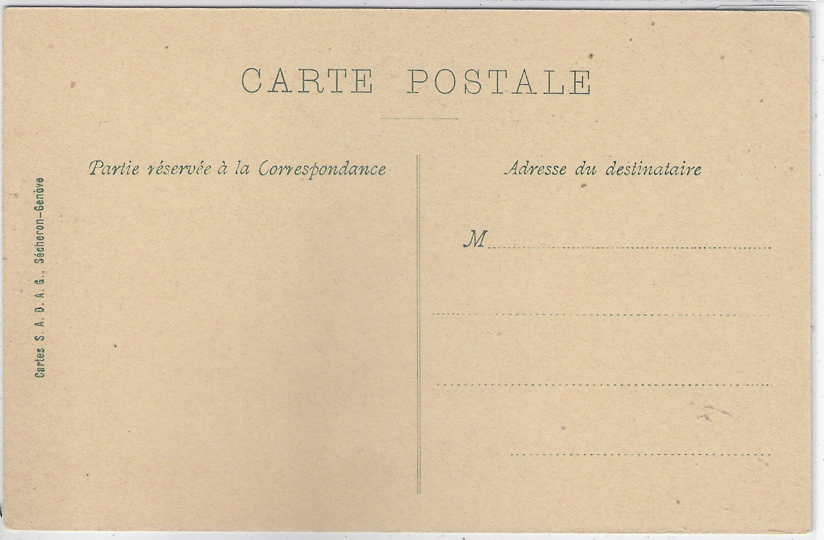 Cartoline postali: Geneve - Les Bastions - Strassenwischer – Usato da Ettingen venduto da Kartenplanet 1