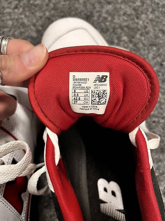 New Balance Scarpe da uomo: NEW BALANCE 550 SNEAKER – Usato da Wil SG venduto da Sophie_S 2