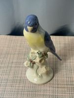 Wagner & Apel Porzellan Papagei Vogel GDR 17 cm