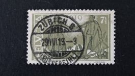 Vollstempel ZÜRICH 6 (Aussersihl)  SBK 143   29.VIII.19  143