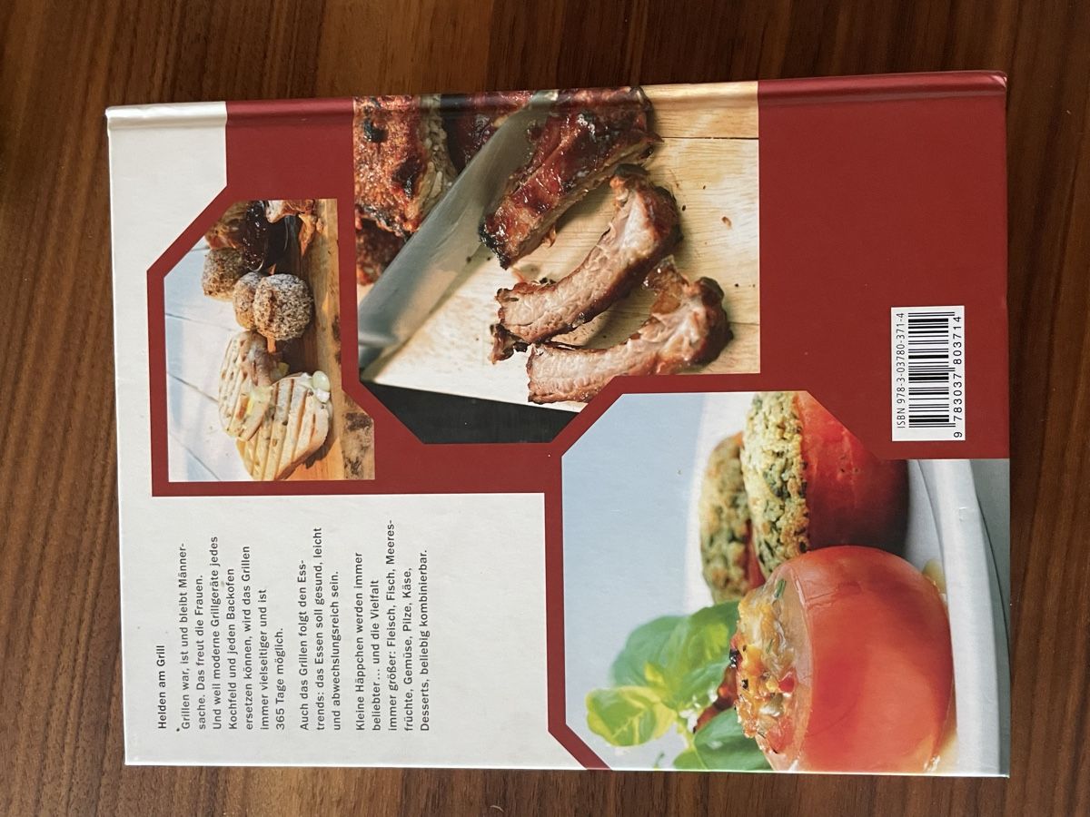 Bücher: Helden am Grill Kochbuch – Gebraucht aus Menziken von FS-Creativity 1