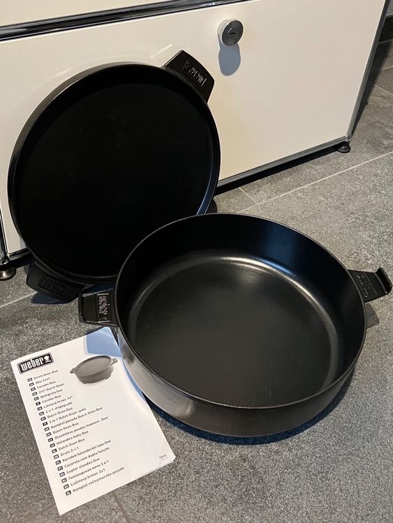 WEBER 2 in 1 Dutch Oven Kaufen auf Ricardo