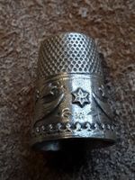 Antiker Sterling Silber 925 Fingerhut