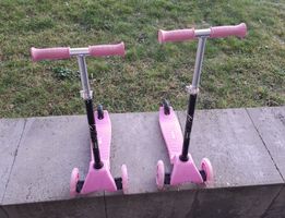 Kinder Dreirad Roller mit LED Lichter super Zustand
