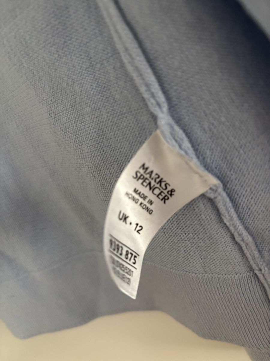 Maglioni & Felpe: Marks & Spencer Cardigan Blue Color – Usato da Luzern venduto da aloevira 3