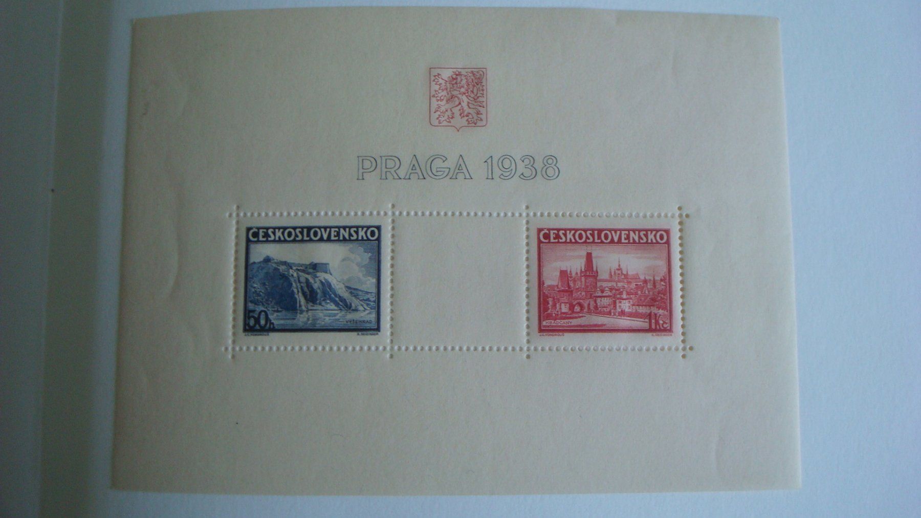 Tous les timbres: Briefmarken Praga 1938 Postfrisch – Neuf (Voir description) à Münchenstein par Pesci6